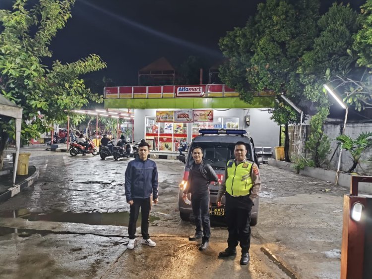 Operasi Cipkon Polsek Cikupa Jaga Keamanan Malam Hari