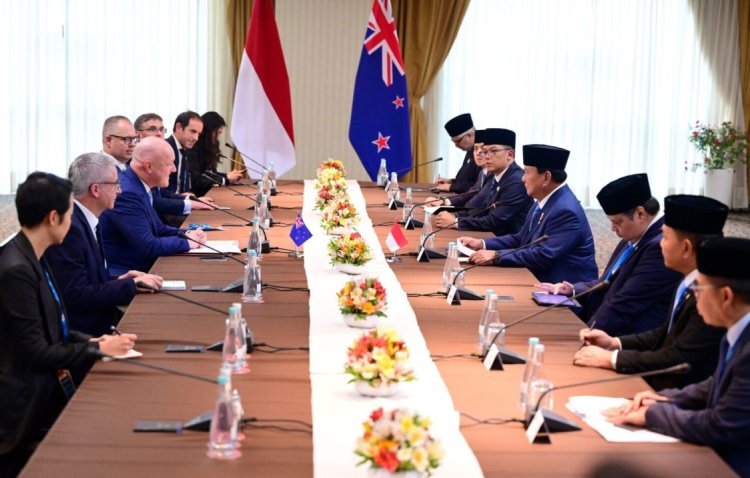 Presiden Prabowo dan PM Luxon Bahas Penguatan Kerja Sama Bilateral di Peru