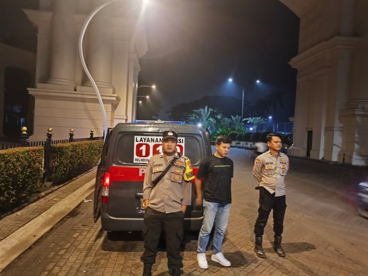 Kanit Binmas Polsek Cikupa Gelar Ops Cipkon, Jamin Keamanan di Kawasan Perbankan dan Citra Raya