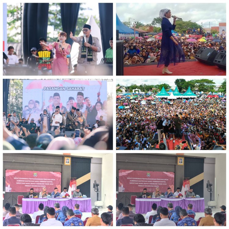 Ribuan Pendukung Paslon Nomor Urut 1 Padati Alun-Alun Singkil