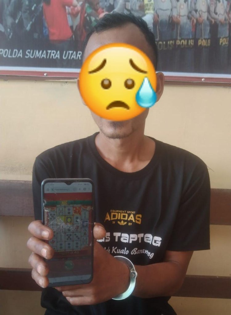 Polres Simalungun Berhasil Meringkus Pelaku Judi Online di Raya Kahean, Simalungun, Berkat Informasi Masyarakat