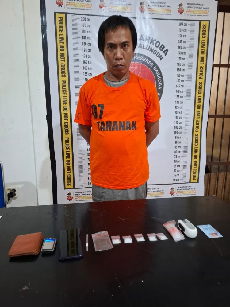 Sat Narkoba Polres Simalungun Berhasil Ungkap Peredaran Sabu di Sinaksak, 6,49 Gram Sabu Diamankan