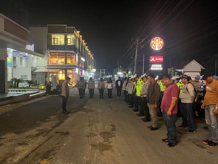 Polres Simalungun Gelar Patroli Skala Besar, Cegah Balap Liar dan Gangguan Kamtibmas Jelang Pilkada