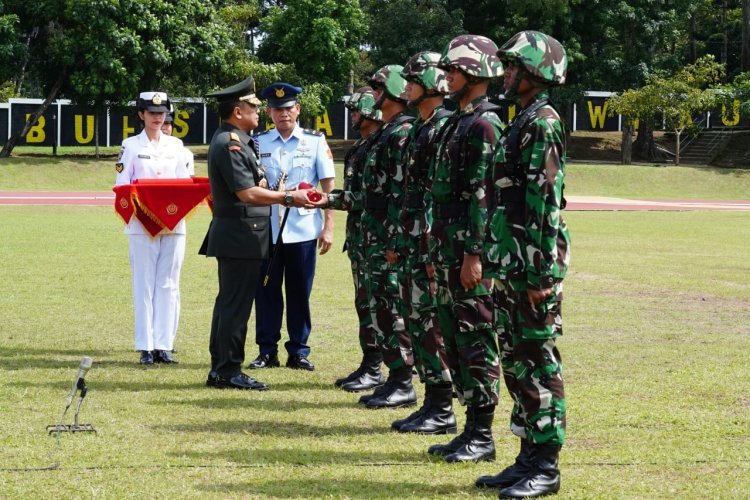 Penutupan Pendidikan Dasar Integratif Kemitraan Akademi TNI dan Akpol TA 2024