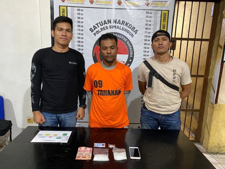 Kasat Narkoba Polres Simalungun Ringkus Bandar Sabu di Perkebunan Sawit
