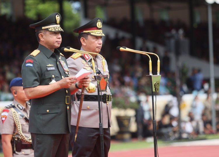 Kasad Hadiri Wisuda Prajurit Bhayangkara Taruna Akademi TNI dan Akpol