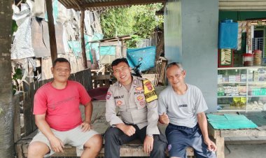 Bhabinkamtibmas Pasir Gadung Dorong Peningkatan Kesejahteraan melalui Program Polisi Peduli Pengangguran