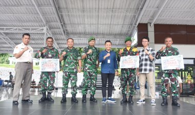 Iringan Musik Penuh Semangat Meriahkan HUT ke-74 Korps Ajudan Jenderal Angkatan Darat