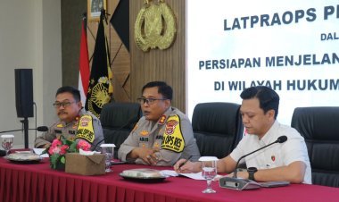 Polresta Tangerang Gelar Latpraops Pekat Maung 2024 untuk Jaga Keamanan Jelang Natal dan Tahun Baru