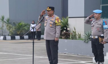 Wakapolresta Tangerang Pimpin Apel Pagi, Tekankan Profesionalisme dan Kesiapan Operasi Natal dan Tahun Baru