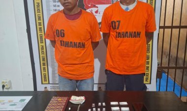 Dua Bandar Bersama 34,41 Gram Sabu Berhasil Diamankan Sat Narkoba Polres Simalungun, Ladang Cabe Jadi Tempat Persembunyian