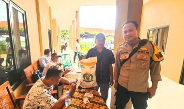 Penyaluran Sembako 10 Kg dari Bulog Berlangsung Lancar di Desa Cikupa