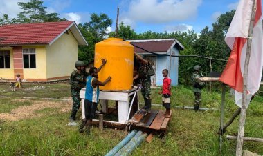 HABEMA PASANG TOWER AIR DI KAMPUNG AISA