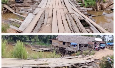 Derita Masyarakat di Perbatasan Aceh Singkil, Situban Makmur Merindukan Jalan dan Jembatan Layak