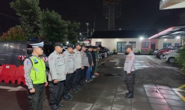 Apel Ops Cipkon Polsek Cikupa, Antisipasi Keamanan di Malam Natal