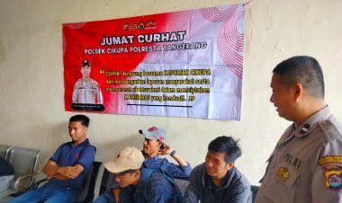Kegiatan Jumat Curhat Polsek Cikupa Perkuat Sinergi dan Kamtibmas