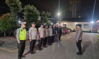 Polsek Cikupa Gelar Apel Ops Cipkon untuk Jaga Keamanan Wilayah