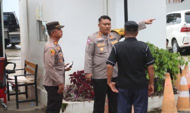 Kapolres Simalungun Tinjau Peningkatan Arus Penumpang di Pelabuhan Tigaras Selama Operasi Lilin Toba 2024