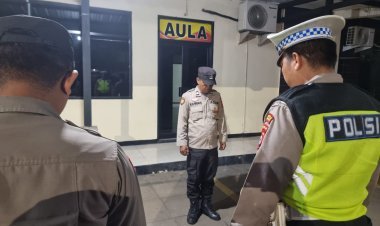 Polsek Cikupa Gelar Apel Ops Cipkon untuk Tingkatkan Keamanan Wilayah