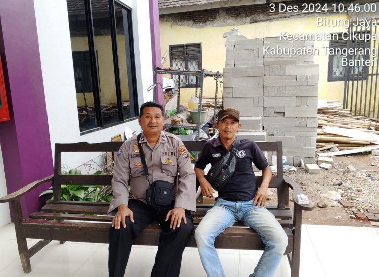 Polisi Peduli Pengangguran: Bhabinkamtibmas Desa Bitung Jaya Dorong Warga Tingkatkan Kesejahteraan