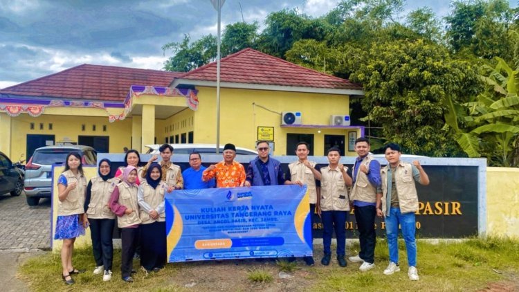 Perpisahan dan Penarikan Mahasiswa KKN UNTARA 23 di Desa Ancol Pasir