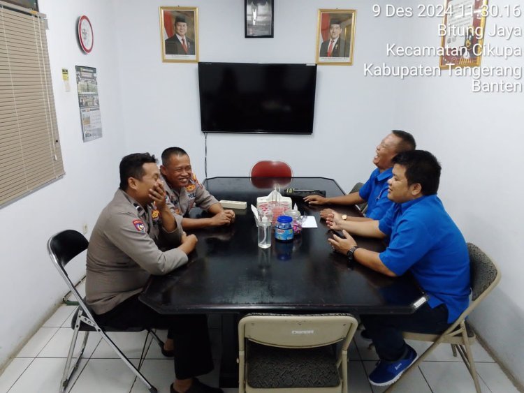 Polisi Peduli Pengangguran, Bhabinkamtibmas Desa Bitung Jaya Beri Motivasi Warga