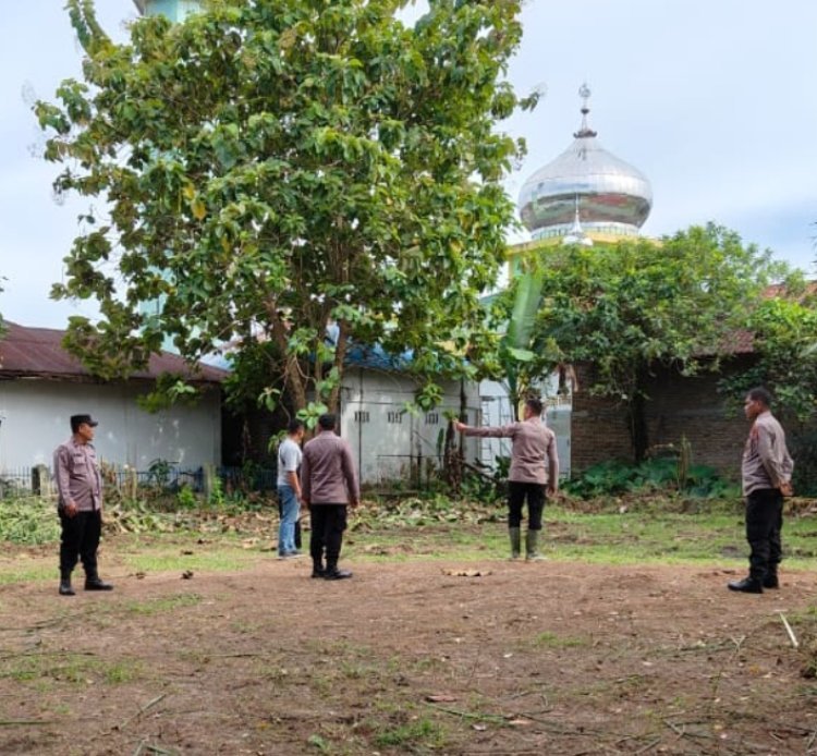 Polsek Bosar Maligas Kembangkan Lahan Jagung Dukung Program Ketahanan Pangan Nasional