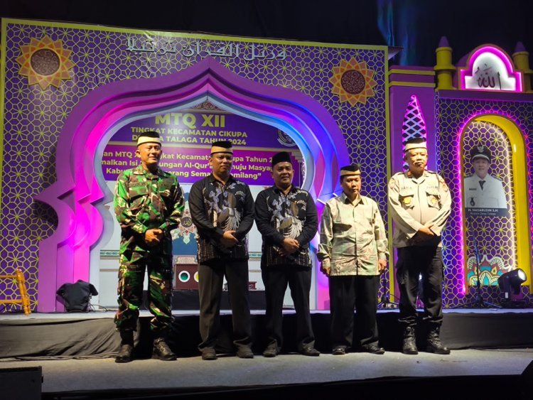 MTQ ke-12 Kecamatan Cikupa Resmi Dibuka, Desa Bitung Jaya Tuan Rumah Tahun Depan