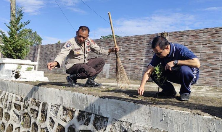 Polres Simalungun Gelar Bakti Religi di Dua Rumah Ibadah Sambut Natal 2024 dan Tahun Baru 2025