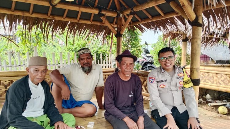 Bhabinkamtibmas Desa Pasir Gadung Dorong Pengangguran Ikut Program Pelatihan Kerja