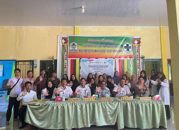 Pertemuan LOKMIN Lintas Sektor Fokus Tangani Masalah Kesehatan di Kecamatan PBB