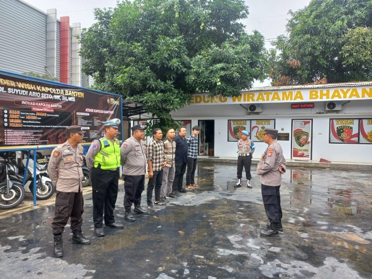 Personil Polsek Cikupa Gelar Apel Pagi dan Cek Kesiapan Operasional
