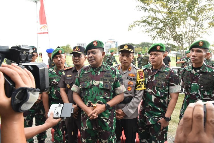 Kapolres Bireuen Hadiri Upacara Serah Terima Peleton Beranting Yudha Wastu Pramuka Jaya 2024 Estape II