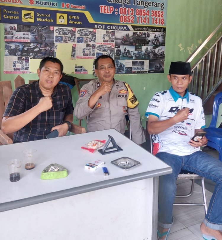 Polsek Cikupa Sambangi Warga Desa Sukadamai untuk Perkuat Hubungan Polri dan Masyarakat