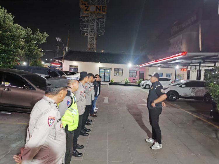 Polsek Cikupa Gelar Apel Operasi Cipkon untuk Tingkatkan Keamanan Wilayah