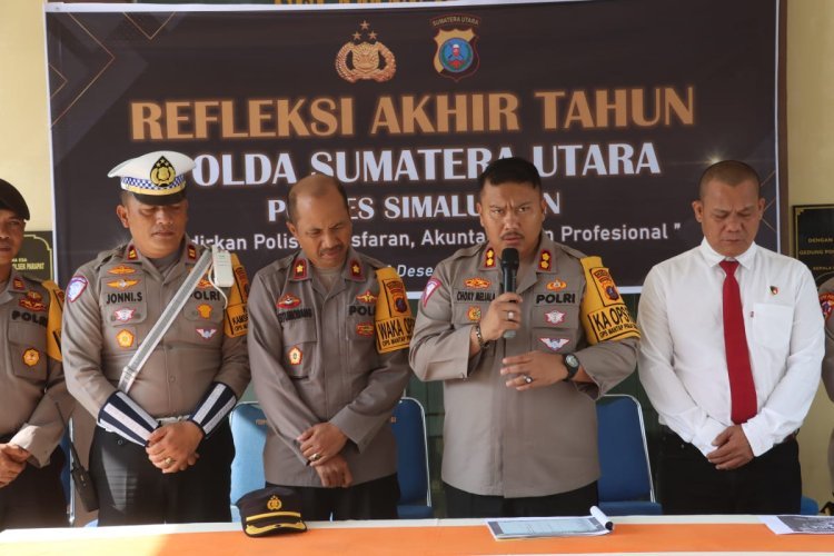 Refleksi Akhir Tahun: Polres Simalungun Catat Penurunan Angka Kriminalitas di Tahun 2024