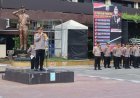 Kombes Pol Anhar Arlia Rangkuti Pimpin Apel Terakhir sebagai Wakapolrestabes Medan