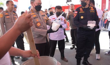 Kepolisian di Sulteng tahun 2024 Selamatkan 321.384 Jiwa Masyarakat dari Bahaya Narkotika