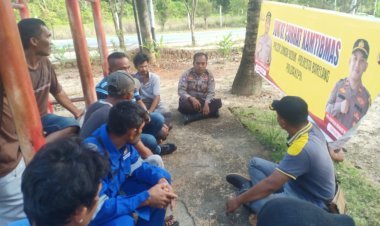 Polsek Sungai Beduk Rutin laksanakan Jumat Curhat Kamtibmas Tampung Aspirasi Masyarakat