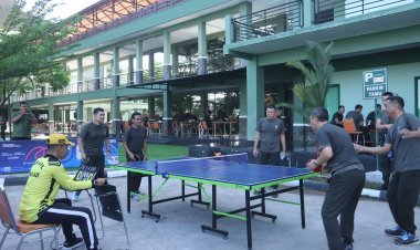 Pangdam XII/Tpr Membaur Bersama Prajurit Laksanakan Olahraga