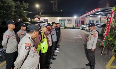 Polsek Cikupa Gelar Apel Ops Cipkon untuk Jaga Keamanan Wilayah