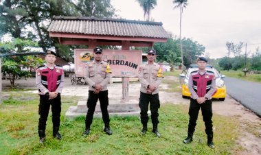 Patroli Sat Samapta Polres Lingga Jaga Keamanan dan Kondusifitas Pasca Berakhir nya Libur Nataru 2024-2025