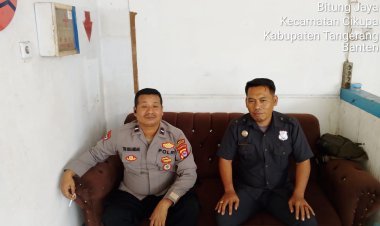 Polsek Cikupa Perkuat Silaturahmi dengan Masyarakat untuk Kamtibmas Kondusif