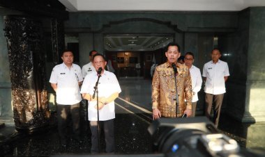 Mendagri dan Kepala BPPIK Gelar Rapat Terbatas, Bahas Efisiensi Penggunaan Anggaran di Pemda