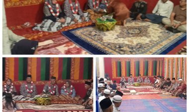 Masyarakat Pulau Banyak Gelar Pesijuk untuk Pasangan SAHABAT