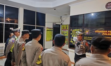 Apel Operasi Cipta Kondisi di Mapolsek Cikupa Fokuskan Keamanan dan Ketertiban