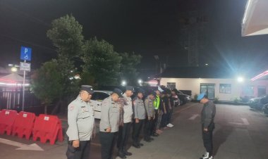 Polsek Cikupa Gelar Apel Ops Cipkon untuk Tingkatkan Keamanan Wilayah