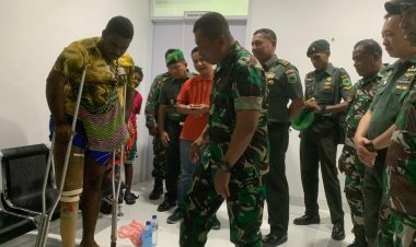 Aksi Kemanusiaan Kodam Kasuari : Berikan 26 Kaki Palsu, Gelar Operasi Bibir Sumbing dan Pengobatan Alternatif untuk Warga