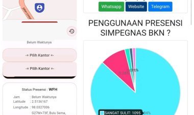 Absensi Digital di Aceh Singkil Bermasalah, ASN Keluhkan Kesulitan