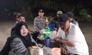 Polsek Bosar Maligas Dampingi Pemeriksaan HIV dan Lakukan Pembinaan Kamtibmas